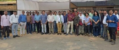 बस्तर में बढ़ा विरोध: पत्रकार गिरफ्तारी के खिलाफ सात जिलों के पत्रकारों का मौन प्रदर्शन