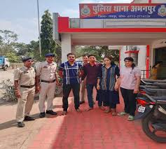 खुद को फर्जी माइनिंग अधिकारी और पत्रकार बताकर अवैध वसूली करने वाले तीन आरोपी गिरफ्तार 