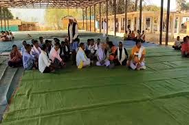 छत्तीसगढ़ के इस जिले में  7 परिवारों के 48 लोगों ने की घर वापसी,मंत्रोच्चारण के साथ हुआ स्वागत