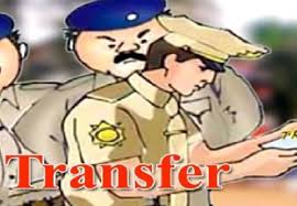 पुलिस विभाग में तबादला,देखें सूची