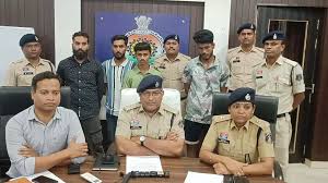 Durg News :साइबर फ्रॉड के नेटवर्क का भंडाफोड़, 6 आरोपी गिरफ्तार