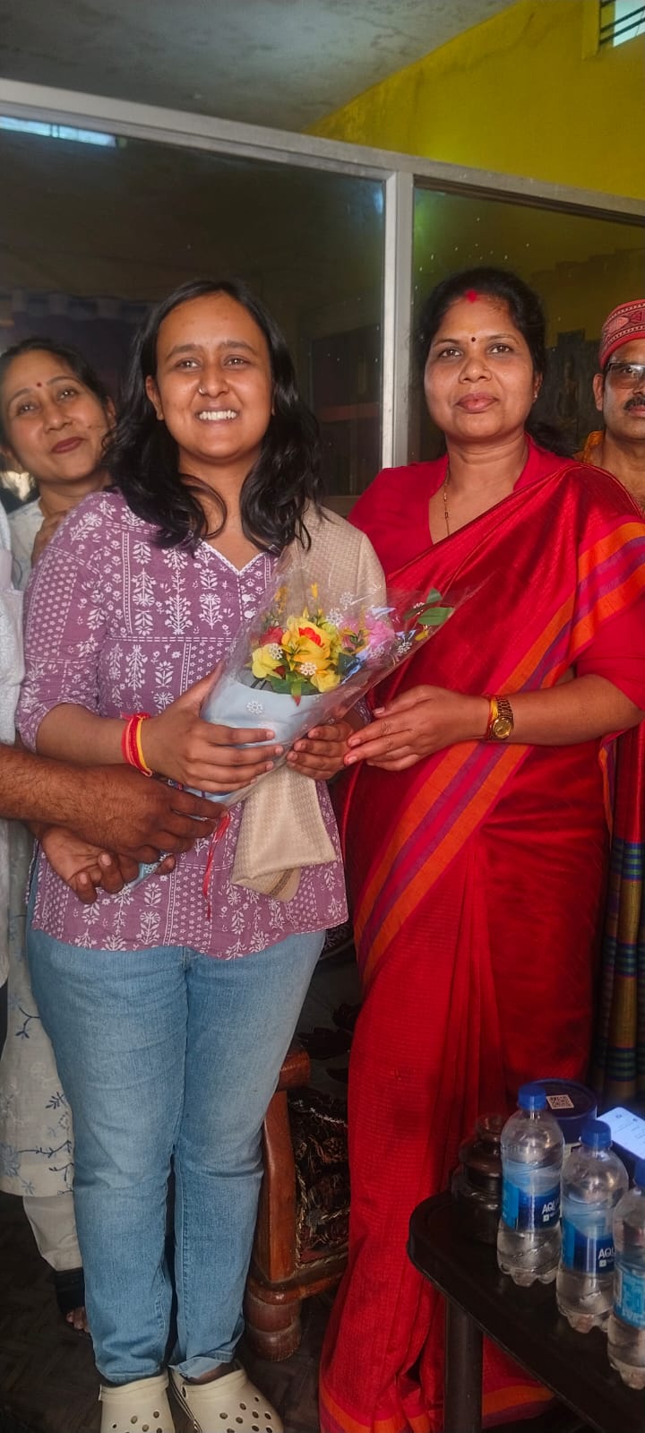 जिले की शान बनीं दर्शना सिंह, भाजपा जिलाध्यक्ष चंपा देवी पावले ने दी बधाई
