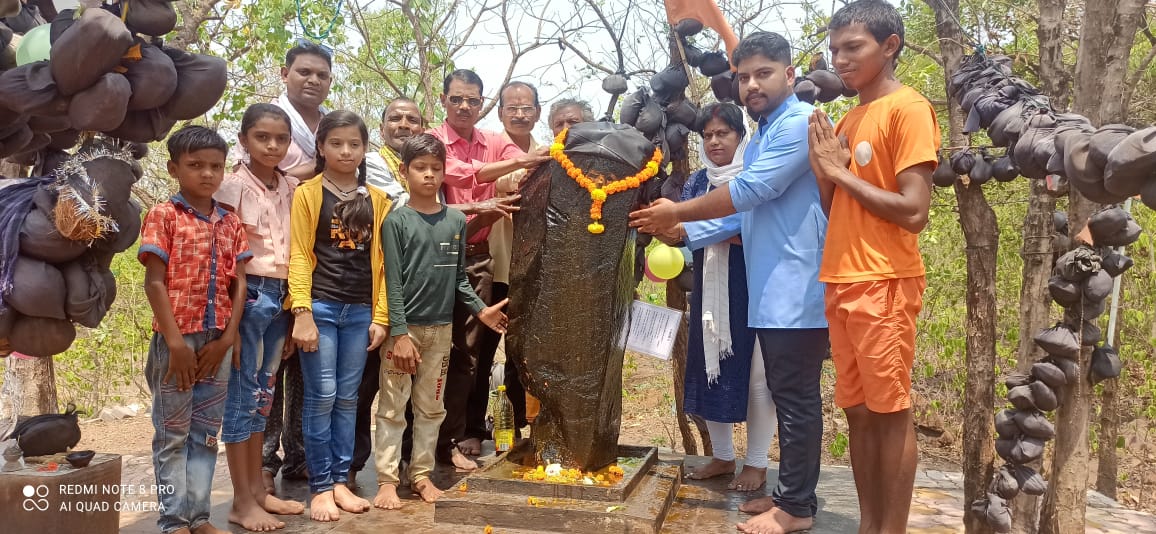 बाबा मरस पोटा धाम में शनिदेव जन्मोत्सव धूमधाम से मनाया गया