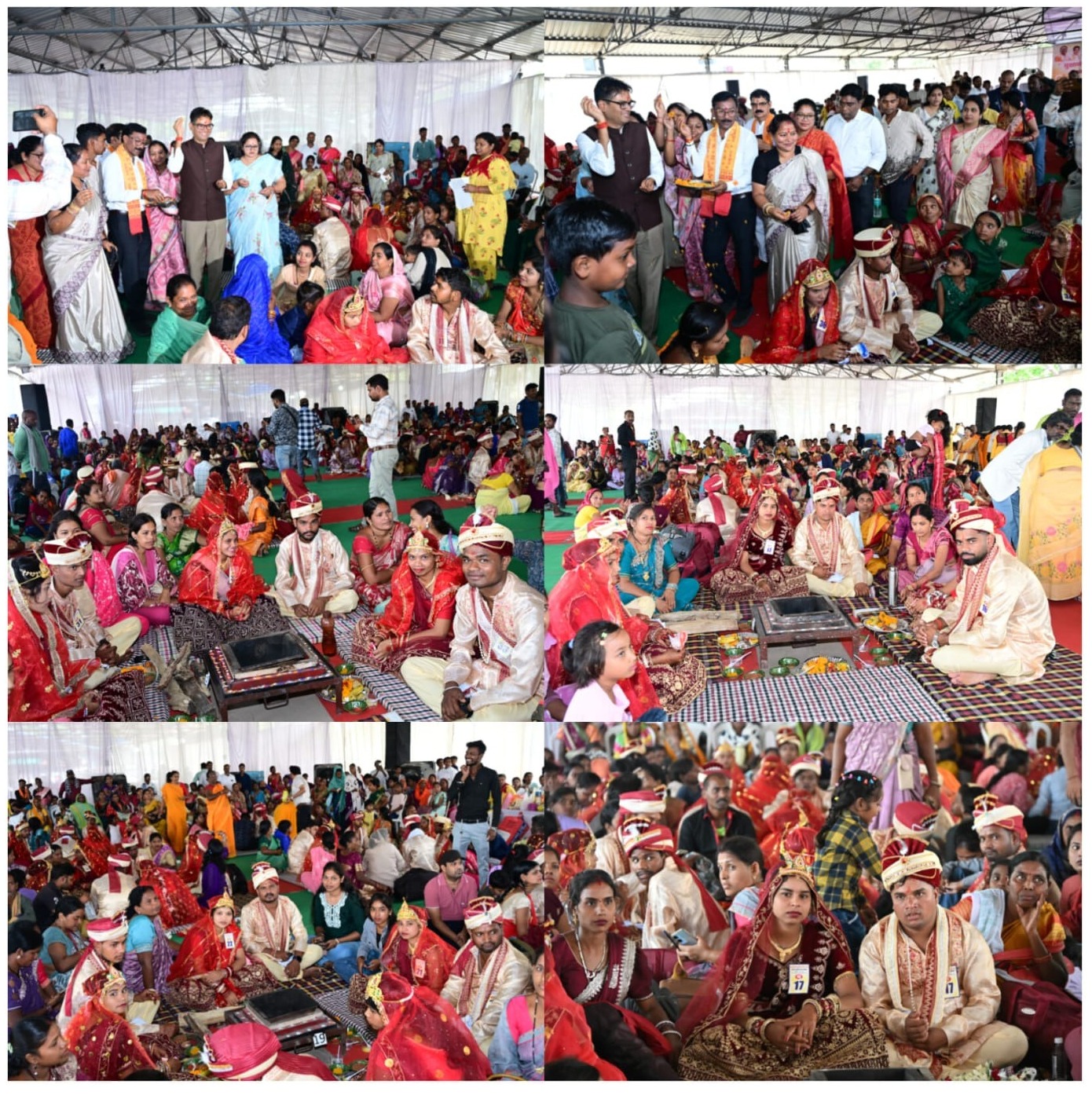 रायगढ़ में 150 जोड़ों ने थामा जीवनसाथी का हाथ, वित्त मंत्री ओपी चौधरी ने दिया आशीर्वाद
