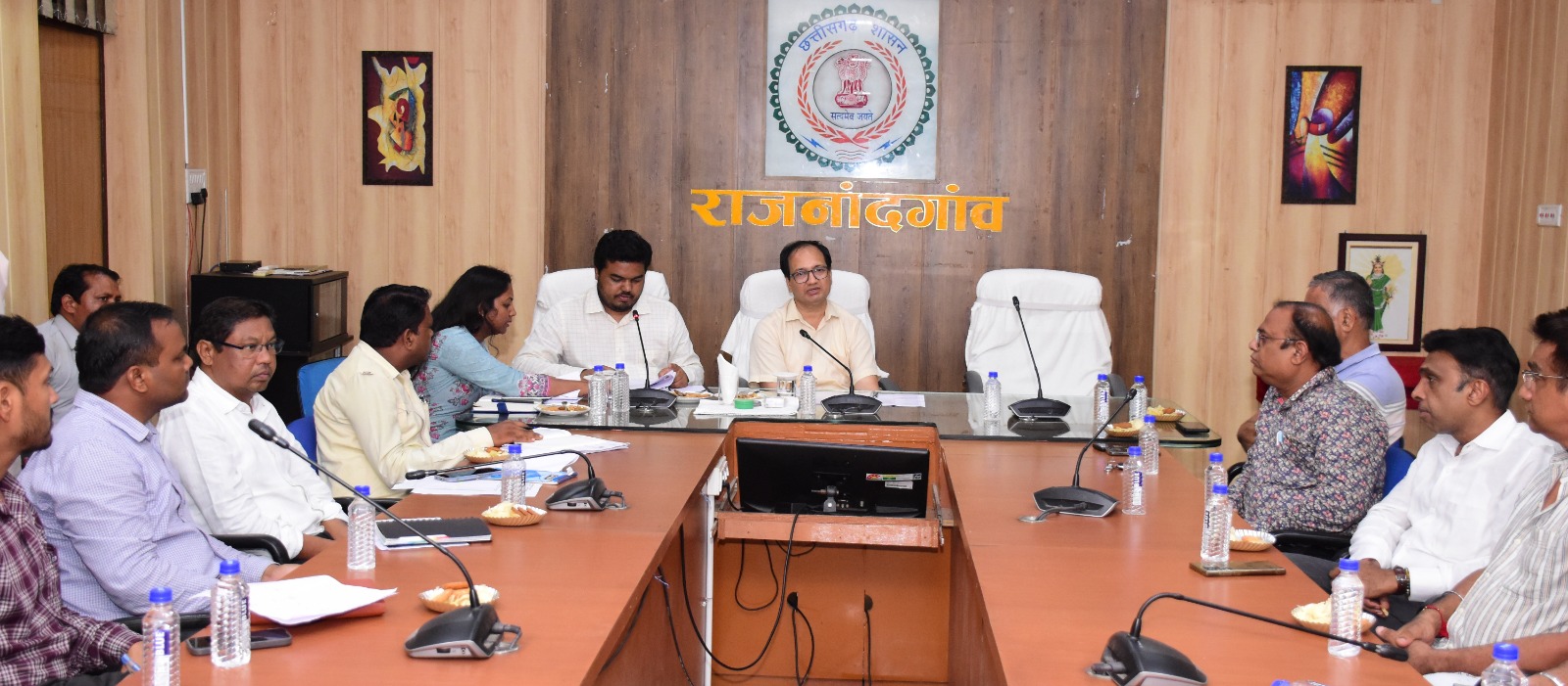 कलेक्टर ने ली राईस मिलर्स की बैठक,कस्टम मिलिंग में प्रगति लाने के दिए निर्देश