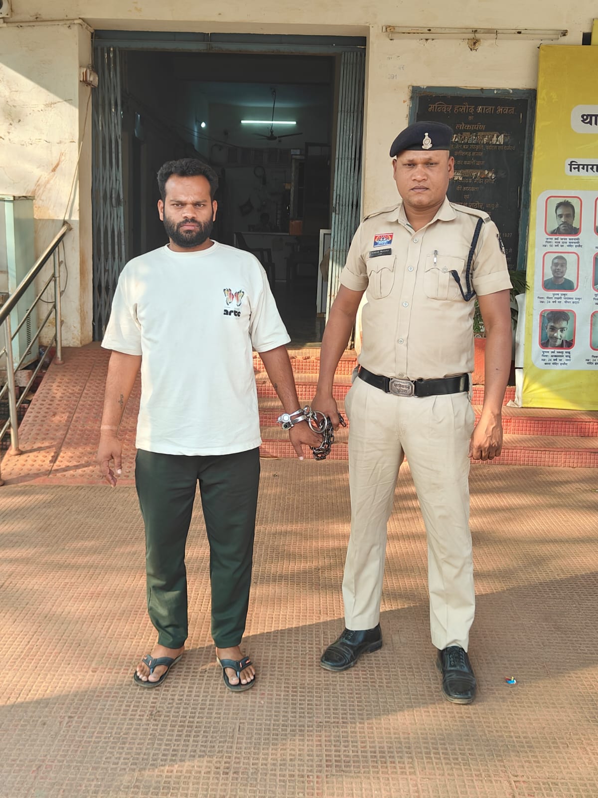 बिजली तार चोरी कांड में बड़ी कार्रवाई: कबाड़ी गिरफ्तार, 90 हजार का सामान बरामद