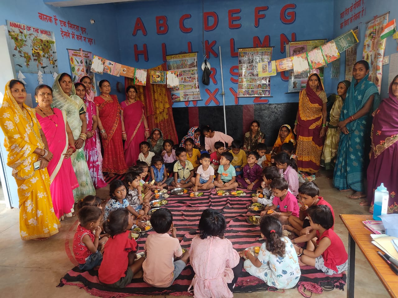 स्वास्थ्य एवं पोषण दिवस के आयोजन से ग्रामीणों को मिला लाभ