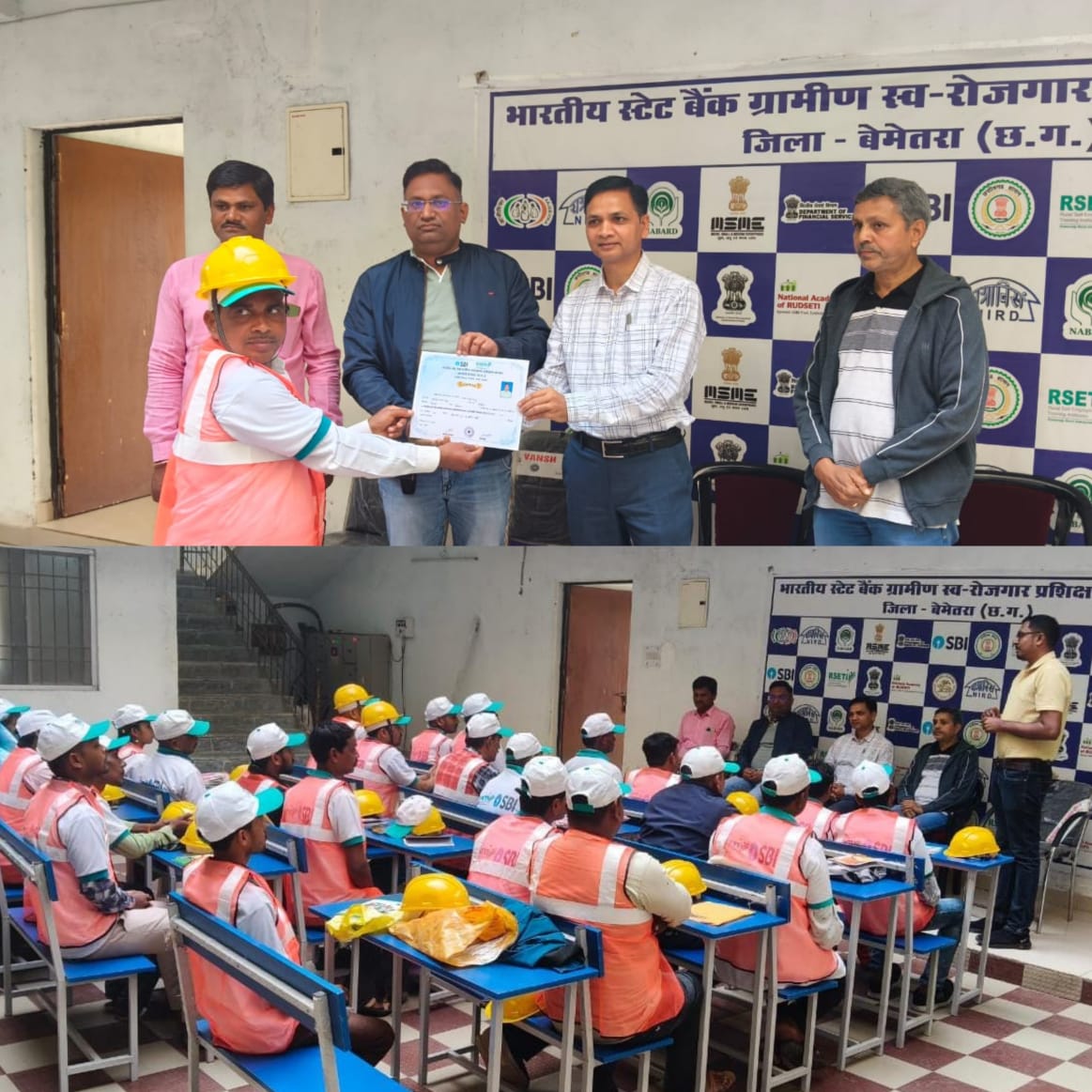 प्रोजेक्ट उन्नति के तहत मनरेगा श्रमिकों का 30 दिवसीय राजमिस्त्री प्रशिक्षण सफलतापूर्वक संपन्न