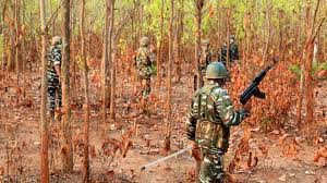 मुठभेड़ में सुरक्षाबलों की संयुक्त टीम ने 18 माओवादियों को मार गिराया,11 महिलाएं शामिल 