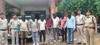 ट्रेलर लूटकांड का खुलासा – ओडिशा से 7 आरोपी गिरफ्तार