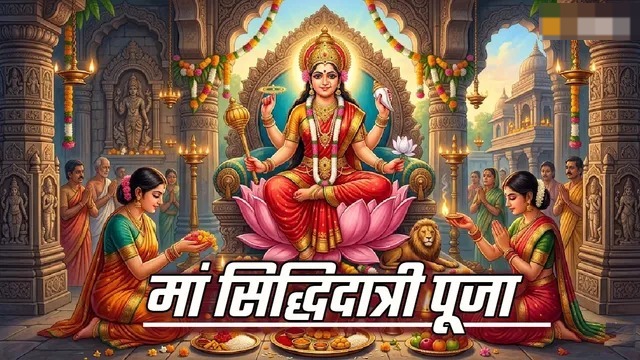 आज महानवमी पर ऐसे करें मां सिद्धिदात्री की पूजा, मिलेगा सुख और समृद्धि का आशीर्वाद