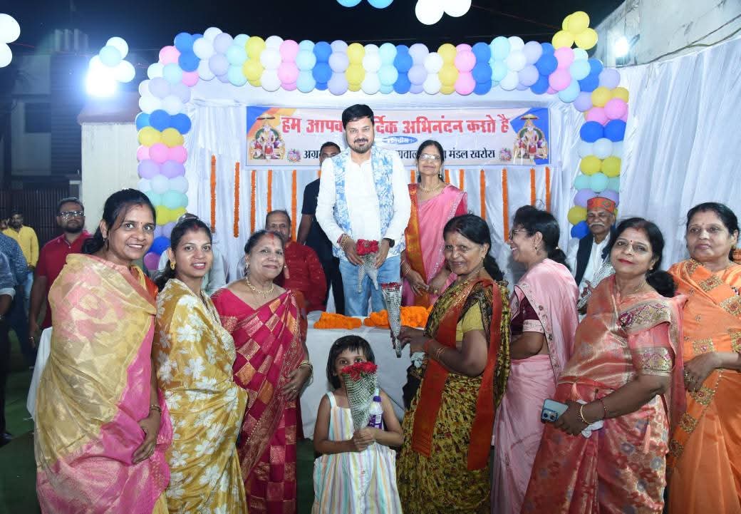 महाराज अग्रसेन जयंती में शामिल हुए विधायक अनुज शर्मा