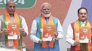 बीजेपी के संकल्प पत्र में यूसीसी से लेकर वन नेशन वन इलेक्शन समेत क्या है ख़ास जानिए