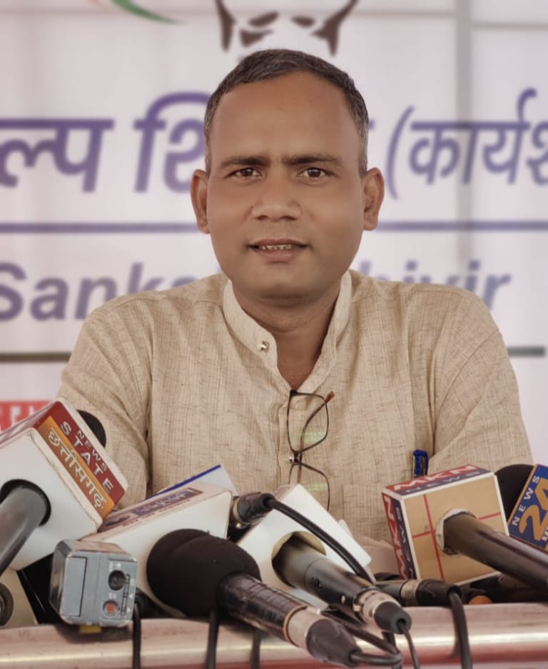 विधायक भावना बोहरा के संरक्षण में भाजपा नेता, साहू समाज के लोगों को खुलेआम धमका रहे हैं :  कांग्रेस प्रवक्ता सुरेंद्र वर्मा  