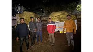 जिले में अवैध धान परिवहन पर प्रशासन की कार्रवाई, खेमड़ा जांच चौकी में 140 कट्टा धान जब्त