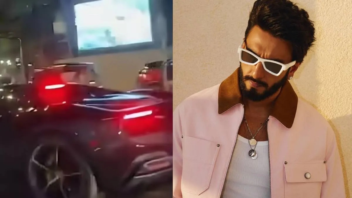 6.36 करोड़ की Ferrari में निकले रणवीर सिंह, मुंबई की सड़कों पर दिखा सुपरस्टार का सुपरकार स्वैग!