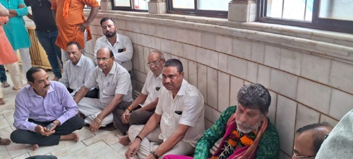 प्रदेश भाजपा अध्यक्ष किरण सिंह देव ने किया देवी दर्शन