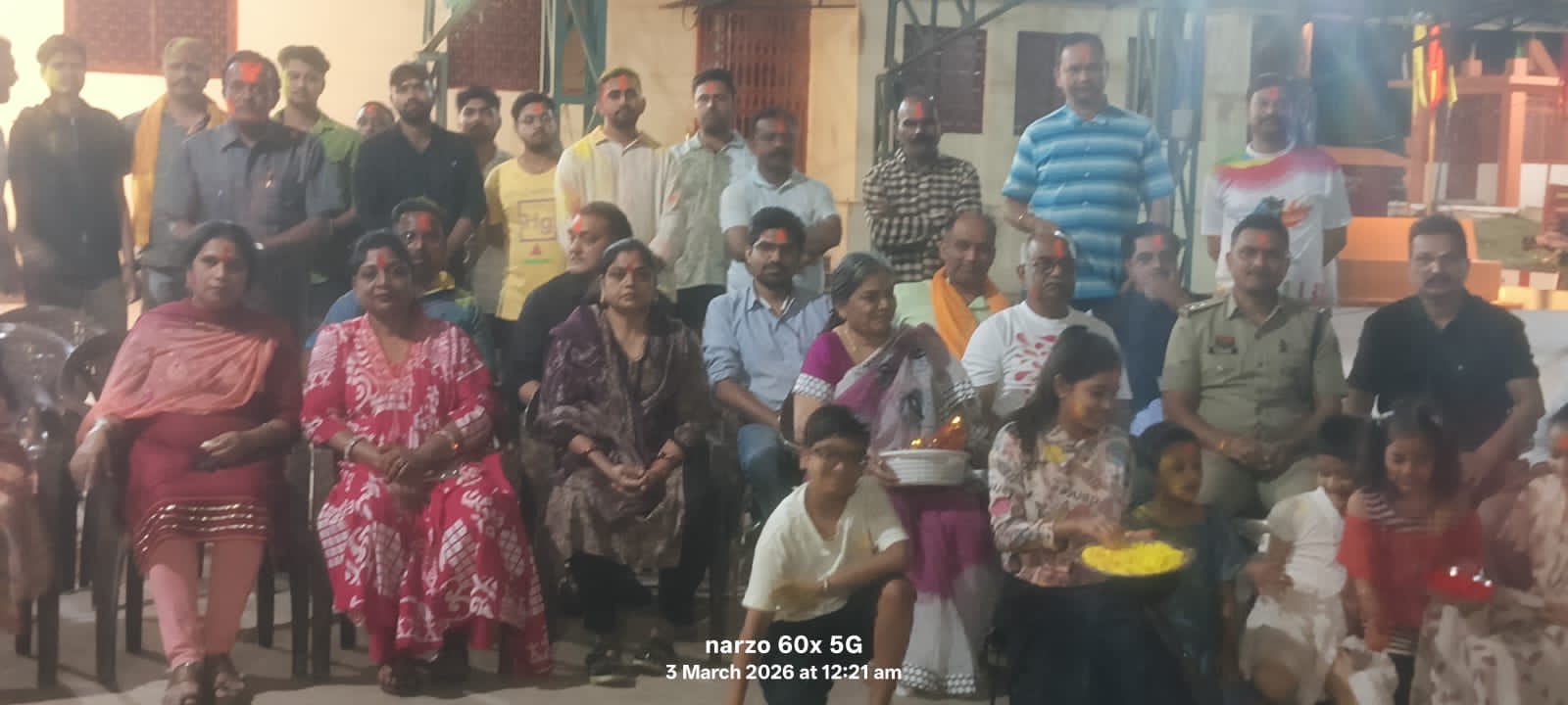 किरंदुल राघव मंदिर में होलिका दहन की धूम, फाग गीतों पर झूमे श्रद्धालु,चंद्र ग्रहण के कारण 4 फरवरी को मनाई जाएगी होली