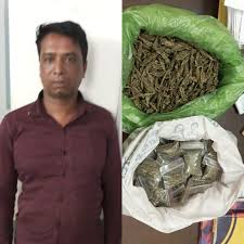 गांजा के साथ हिस्ट्रीशीटर गिरफ्तार