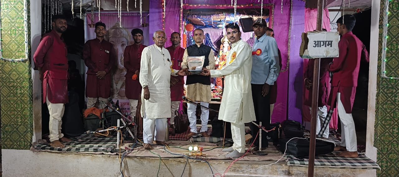 खपराभाट में जस झांकी का रंगारंग आयोजन