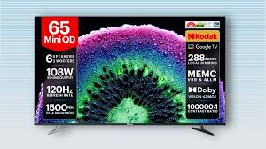 Kodak ने लॉन्च किया 65 इंच का Mini QD TV, जानें फीचर्स 