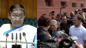 राहुल-सोनिया गांधी ने राष्ट्रपति मुर्मू के संबोधन पर दिया बयान,मचा बवाल भाजपा बोली- माफी मांगिए