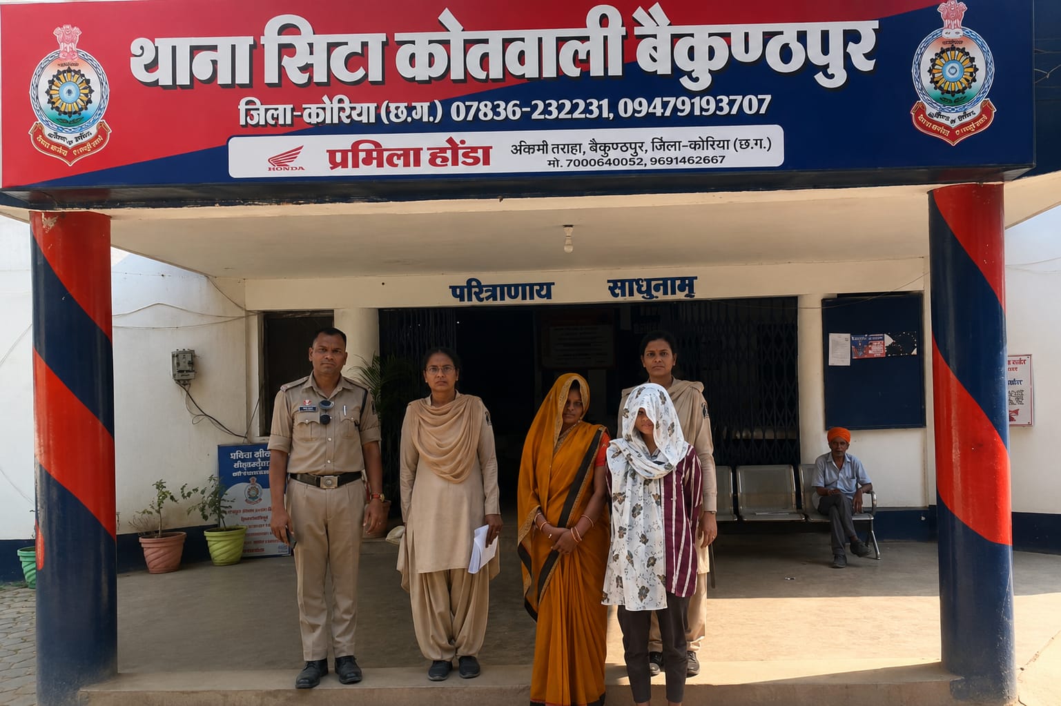 बैकुंठपुर पुलिस की त्वरित कार्यवाही:महज आधे घंटे में सराफा बाजार ज्वेलरी दुकान की चोरी का पर्दाफाश