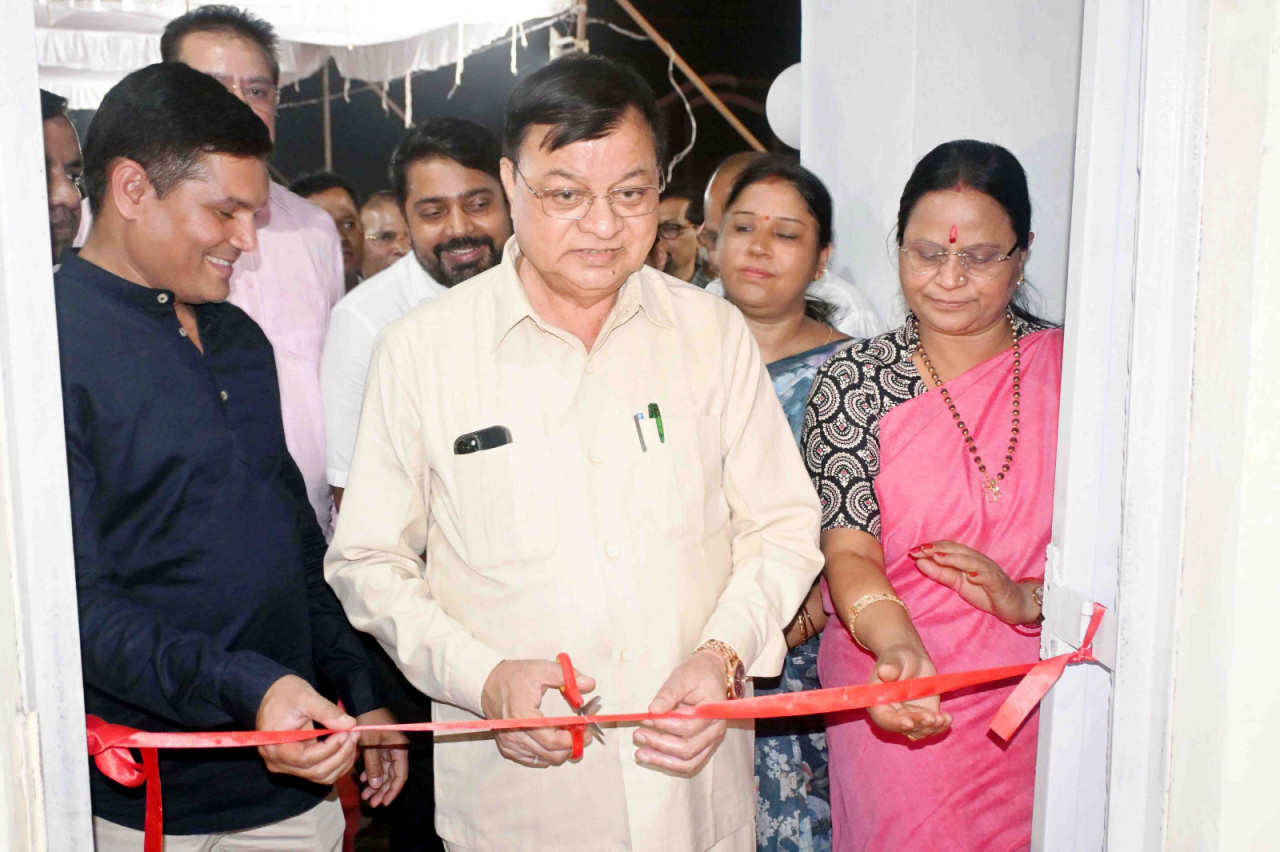 उद्योग मंत्री और महापौर संजूदेवी राजपूत ने किया कोरबा रायफल शूटिंग रेंज का उद्घाटन