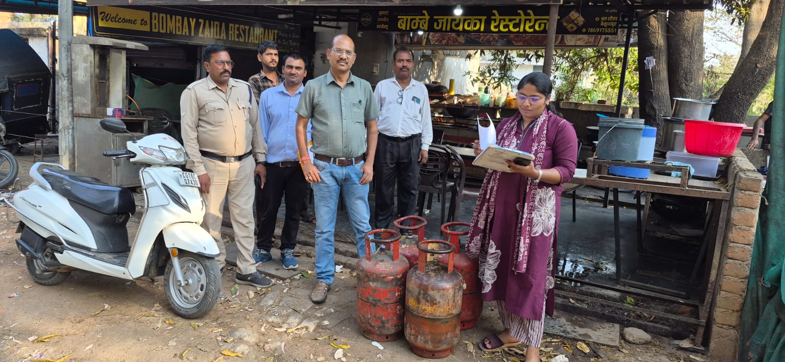 जिले में घरेलू गैस सिलेंडर की पर्याप्त उपलब्धता, खाद्य विभाग की लगातार निगरानी

