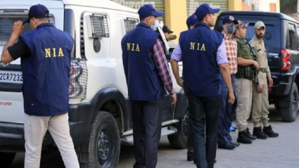 पोलिंग पार्टी पर हमला करने वाले 11 संदिग्धों  के ठिकानों पर NIA की दबिश