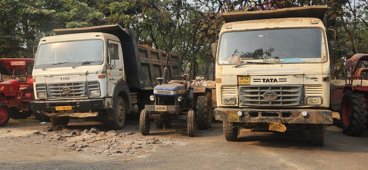 अवैध खनन एवं परिवहन पर कड़ी कार्रवाई, 31 वाहन जप्त