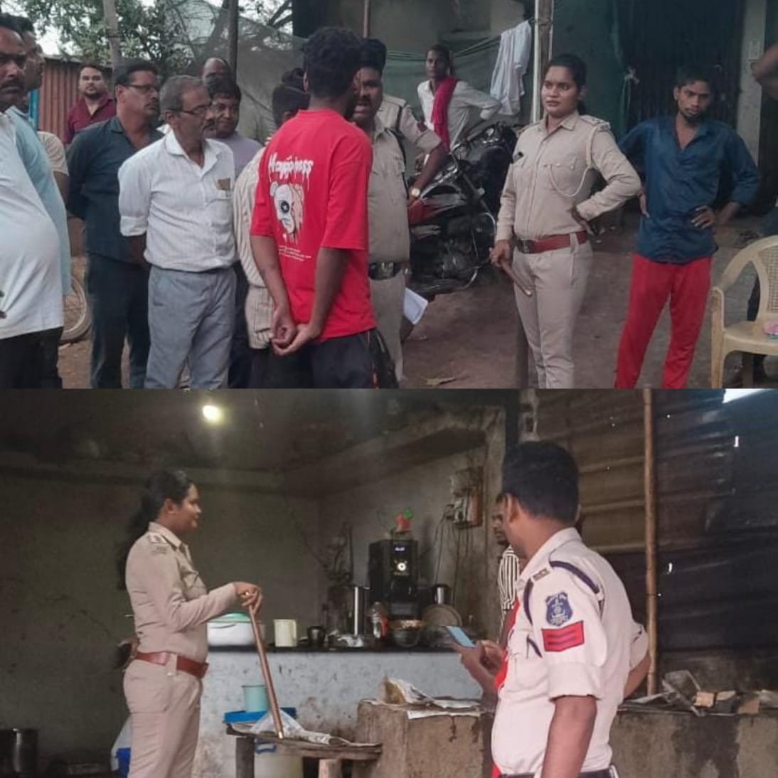 बेमेतरा में संयुक्त कार्रवाई : आबकारी, पुलिस और नगर पालिका ने अवैध चखना सेंटर पर कसी नकेल