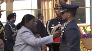 ग्रुप कैप्टन शुभांशु शुक्ला अशोक चक्र से हुए सम्मानित