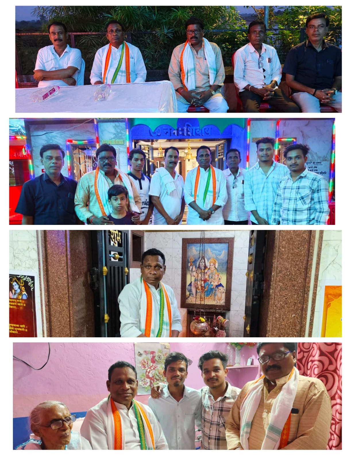 विधायक जनक ध्रुव पहुंचे छुरा नगर, महादेव घाट मंदिर में पुजा अर्चना कर राजपरिवार के पुष्पराज शाह से की मुलाकात 