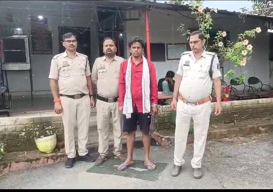 क़त्ल की कोशिश करने वाला आरोपी गिरफ्तार