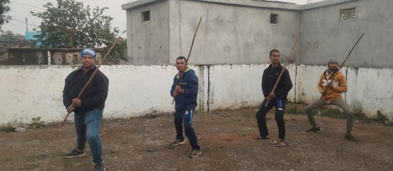 राष्ट्रीय स्वयंसेवको ने किया दंड प्रहर महायज्ञ का आयोजन