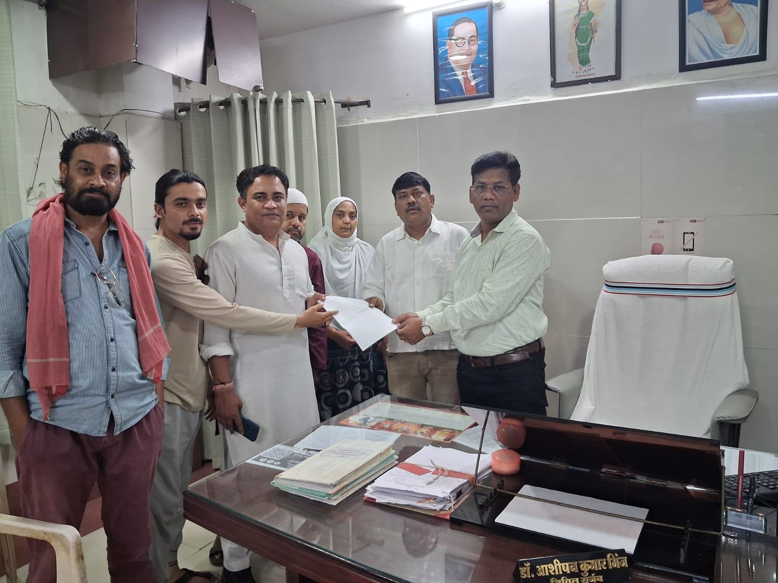 जिला अस्पताल दुर्ग की एक और लापरवाही उजागर, कांग्रेस नेता अय्यूब खान ने उठाया मामला
