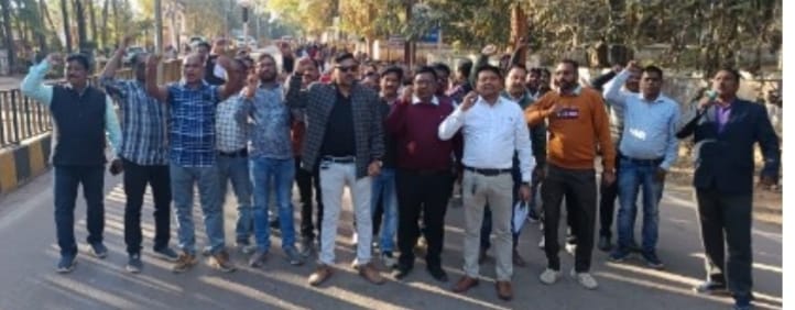 जशपुर में सर्व शैक्षिक संगठनों की TET के विरोध  में जिला स्तरीय बैठक 21 मार्च को कुनकुरी में 