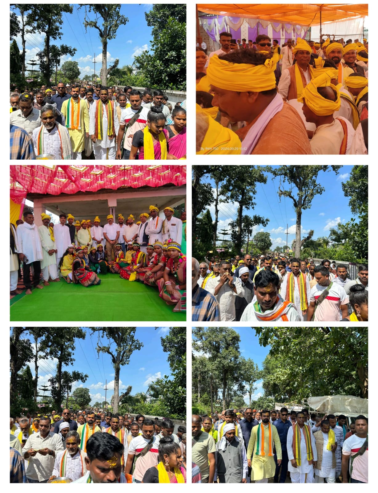 विधायक जनक ध्रुव के निवास में मनाया गया नवाखाई मिलन समारोह कार्यक्रम 