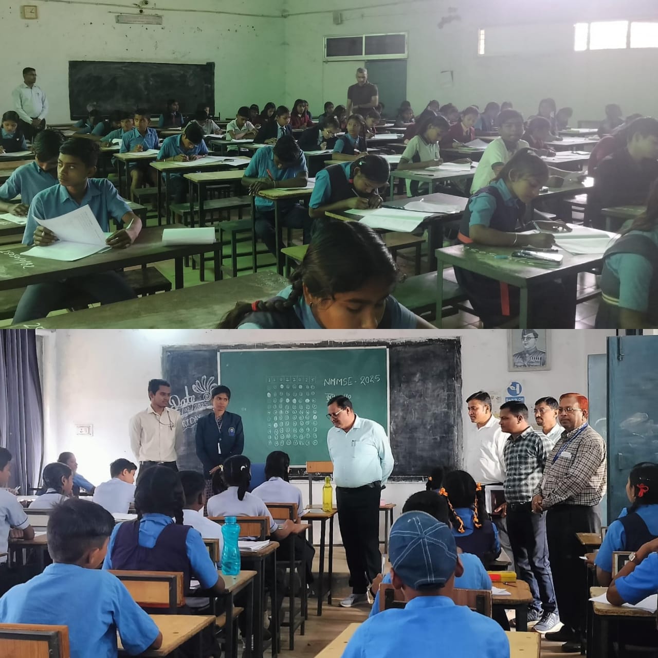 कलेक्टर शर्मा ने किया एनएमएमएसई 2024-25 परीक्षा केंद्रों का निरीक्षण
