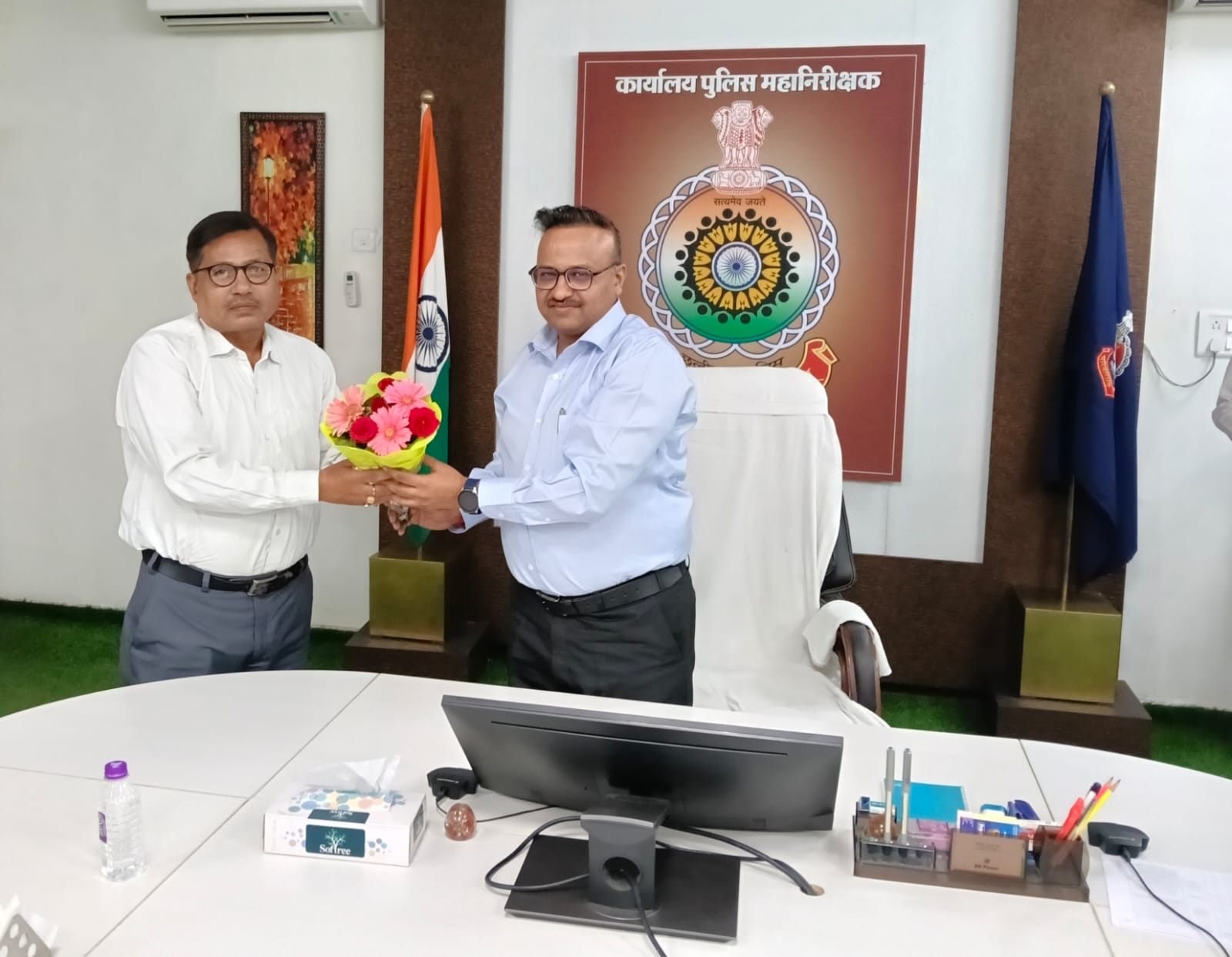 31 साल की सेवा के बाद माखनलाल पाण्डेय सेवानिवृत्त, बिलासपुर में गरिमामयी विदाई