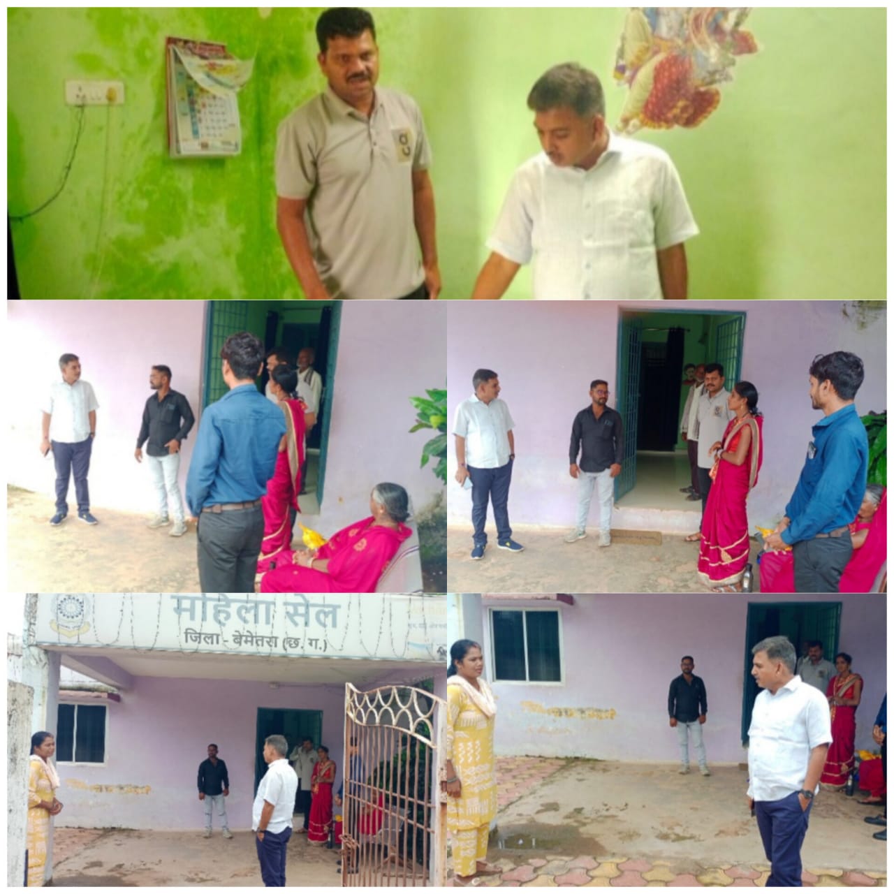 वरिष्ठ पुलिस अधीक्षक बेमेतरा रामकृष्ण साहू (भा.पु.से.) ने थाना नांदघाट का औचक निरीक्षण कर लिया जायजा