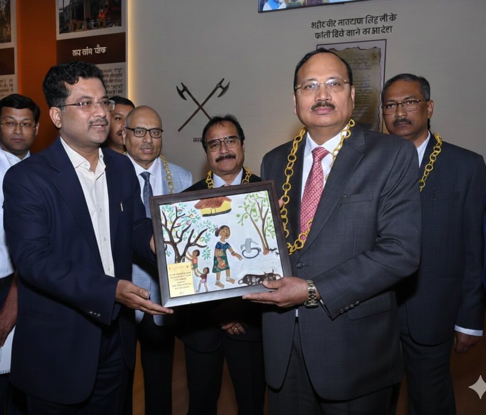 सुप्रीम कोर्ट के चीफ जस्टिस ने नवा रायपुर में बने देश का पहला डिजिटल संग्रहालय का किया अवलोकन