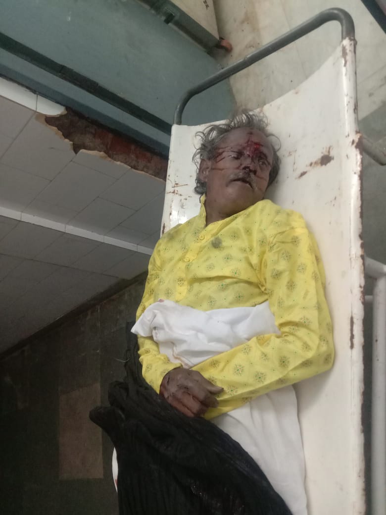 खड़ी ट्रक से मोटर साइकिल सवार टकराया मौके पर मौत ,जांच में जुटी पुलिस 