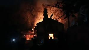 राजधानी रायपुर में शिक्षा विभाग कार्यालय में भीषण आग,अहम दस्तावेज जलकर खाक