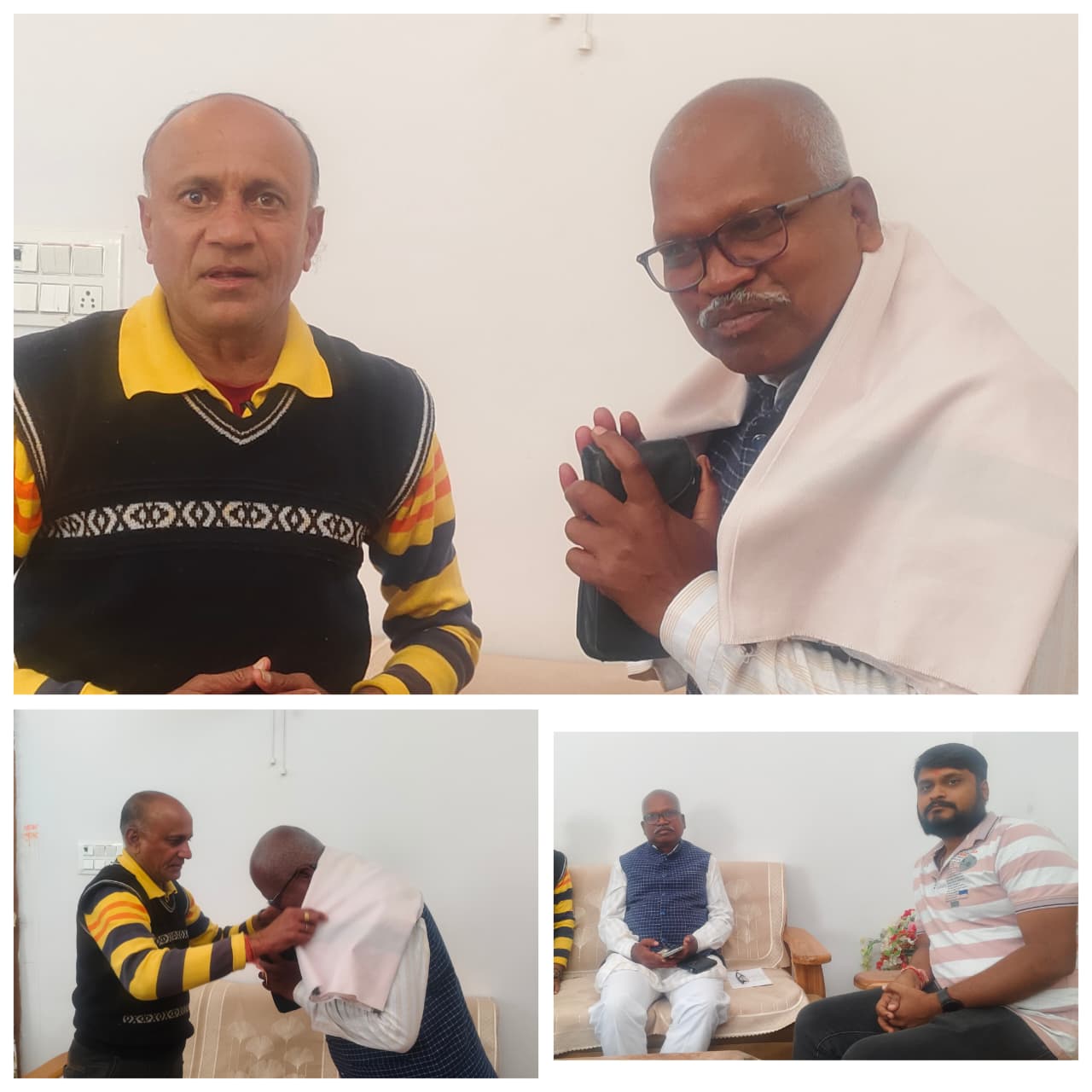 प्रांतीय संगठन मंत्री रामनाथ कश्यप पहुंचे छुरा नगर,में आदिवासी कल्याण पर हुई महत्वपूर्ण चर्चा