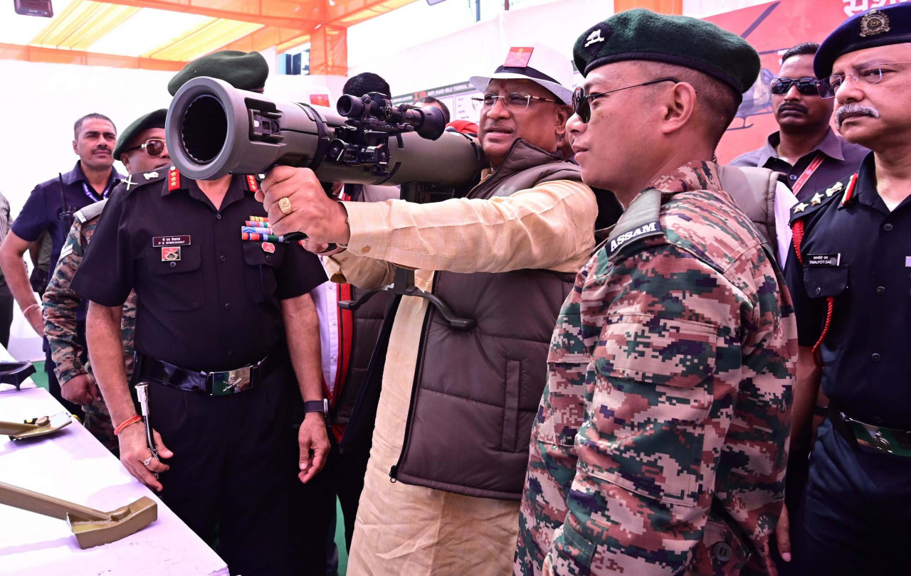 सशस्त्र सैन्य समारोह : भारतीय सेना की ताकत, जवानों का शौर्य हमें रोमांच के साथ गौरवान्वित करता हैं: मुख्यमंत्री साय