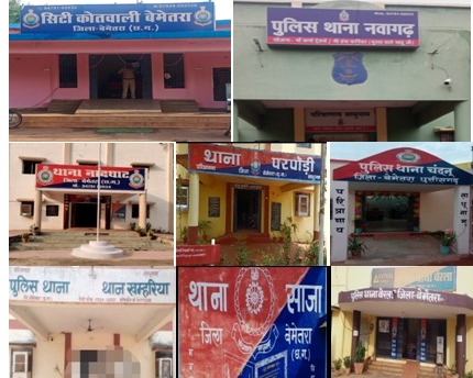 बेमेतरा पुलिस द्वारा अवैध गतिविधियों पर लगातार प्रभावी कार्यवाही,66 प्रकरण दर्ज कर 423 जुआड़ी से नगदी रकम 2,78,120/- रूपये जप्त 