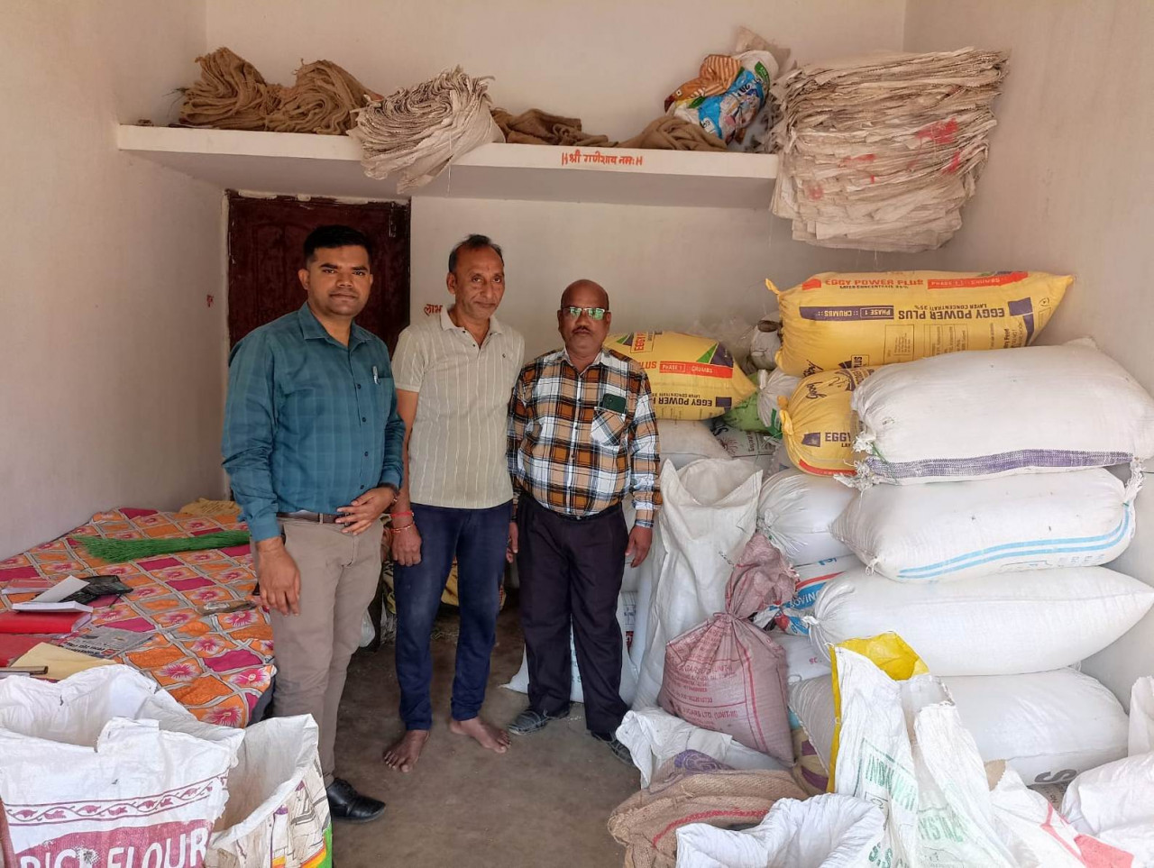 कटघोरा क्षेत्र में 90 क्विंटल अवैध धान जब्त