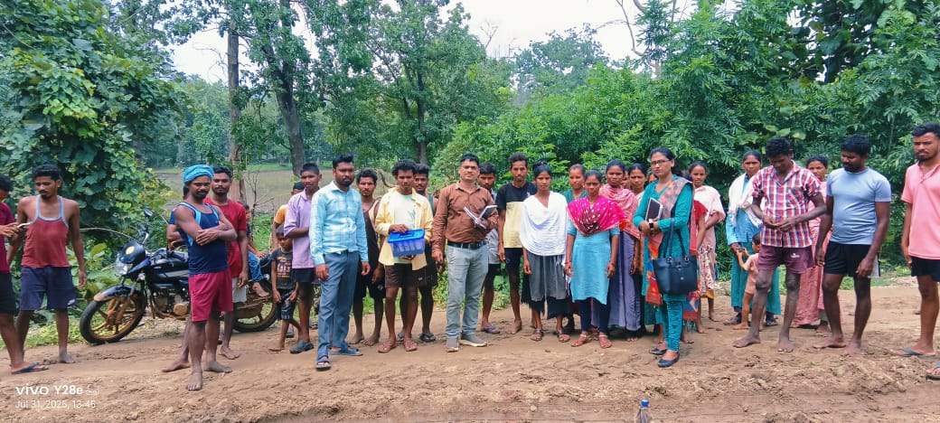  पानी की जांचकर खोली आंखे, पीने के पानी की गुणवत्ता पर सजग हुए ग्रामीण